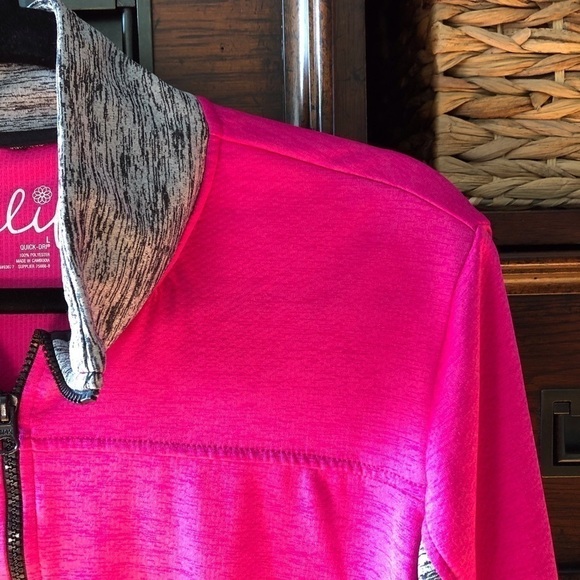 Made for Life pink & gray zip up alethic jacket in size L - Picture 3 of 5